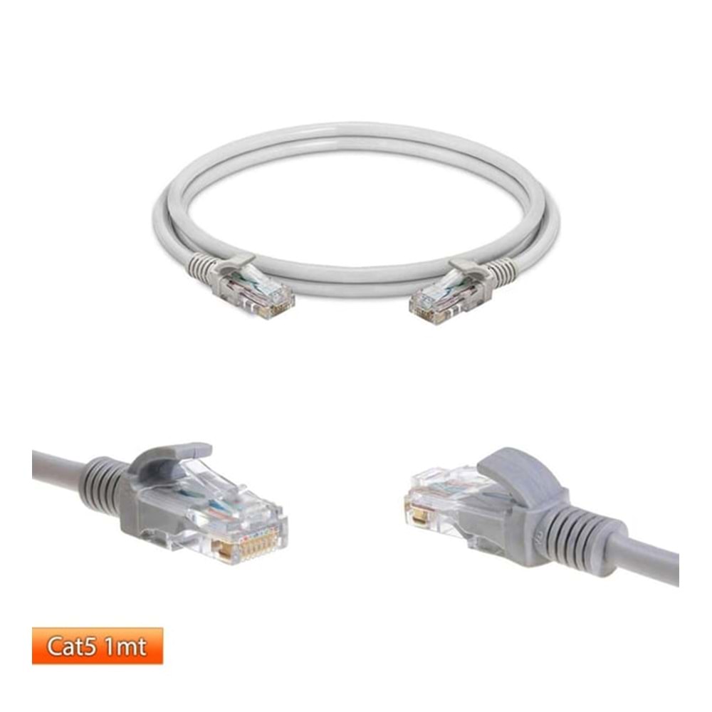 Cat5 Patch Network Ethernet Kablo 1 Metre