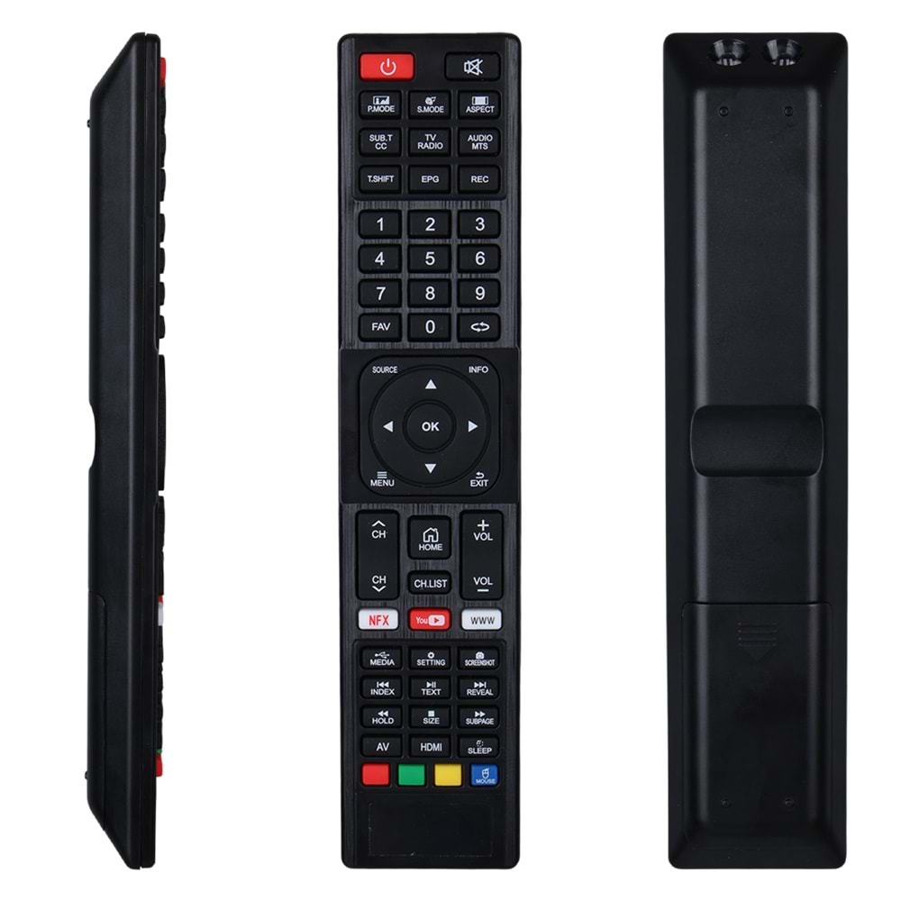 MUKE ML0207 ROSE AWOX TELENOVA SKYTECH NETFLIX YOUTUBE TUŞLU TV KUMANDA