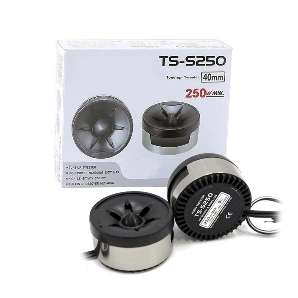 POLAXTOR TS-S250 Tweeter 4mm 250 Watt 2 Adet