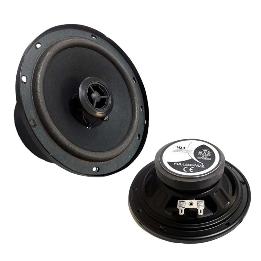 FULLSOUND K-1421E Oto Hoparlör 16cm 350 Watt Tweeterli 1 Adet