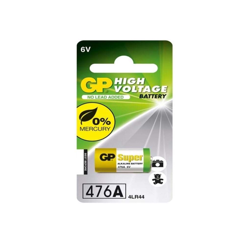 GP Pil 476A 4LR44 6V Alkalin