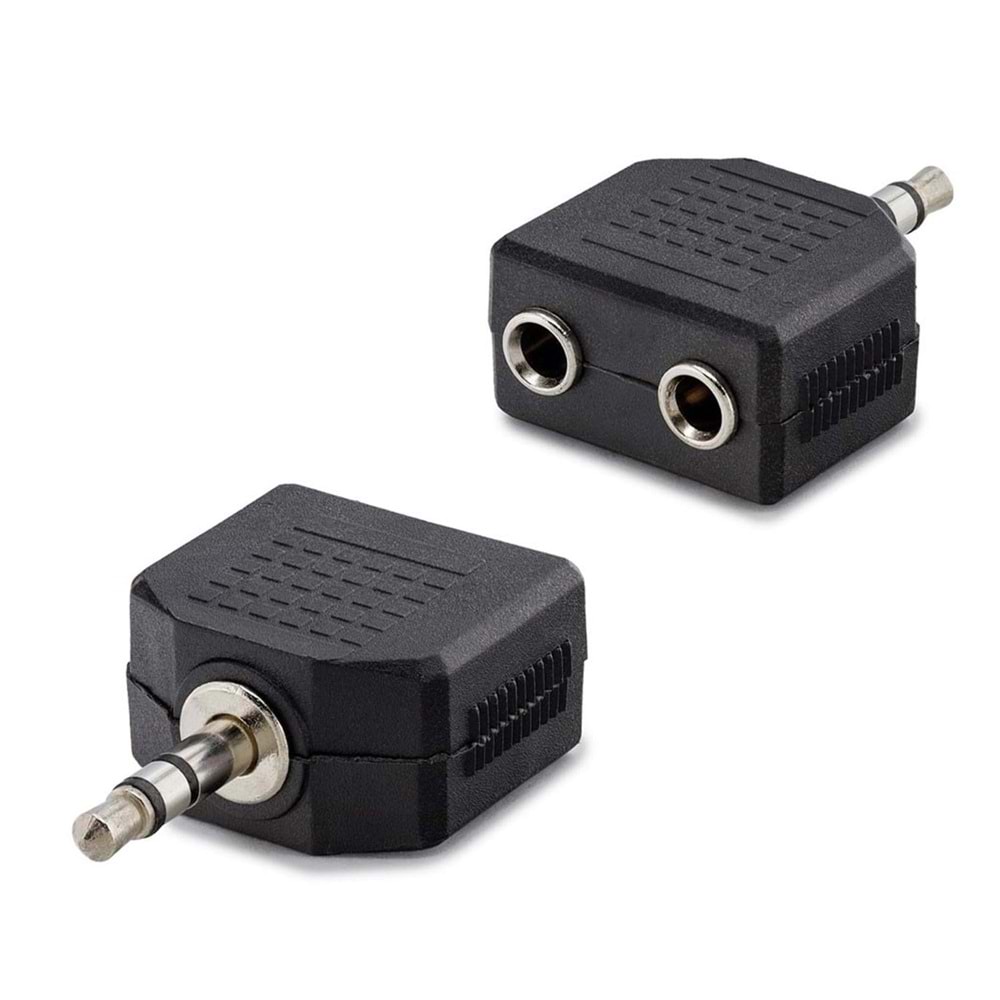 ÇEVİRİCİ JACK 3,5MM STEREO ERKEK TO 3,5MM 2 DİŞİ HADRON HN-4388