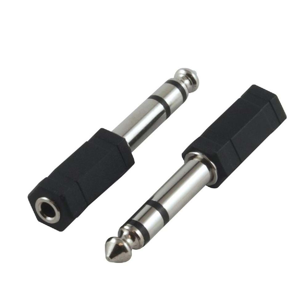 ÇEVİRİCİ JACK 6,3MM STEREO ERKEK TO 3,5MM DİŞİ TN-1305