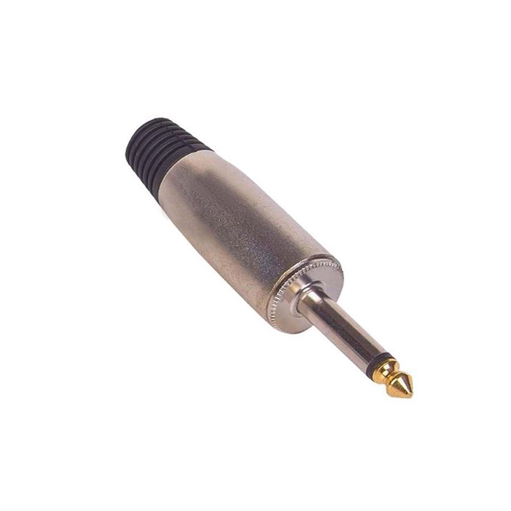 GİTAR JACK 6,3 MM MONO METAL 1, KALİTE
