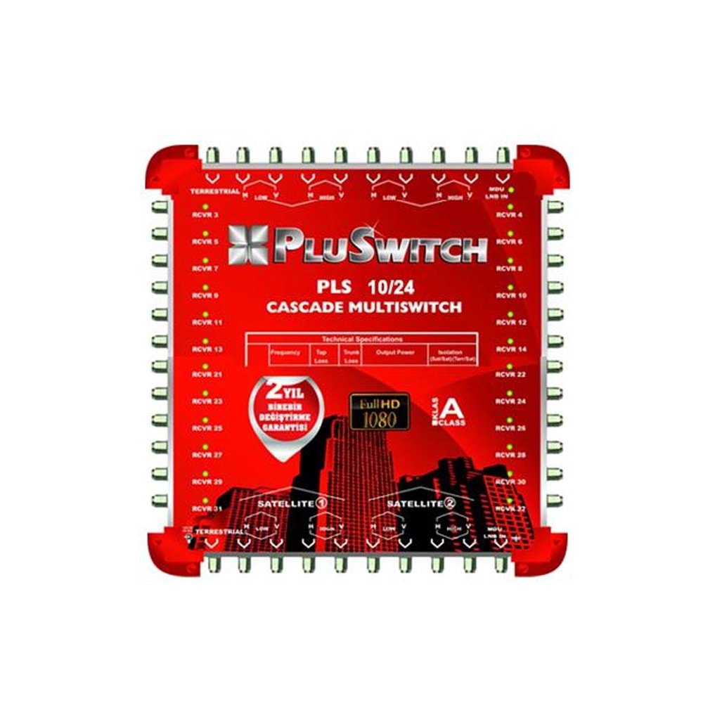 UYDU SANTRAL 10/24 KASKATLI PLUSWITCH