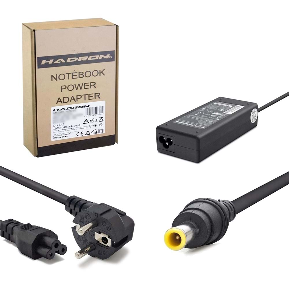 NOTEBOOK ADAPTÖR 19V 3,16A 5,0X3,0MM HADRON HD-749