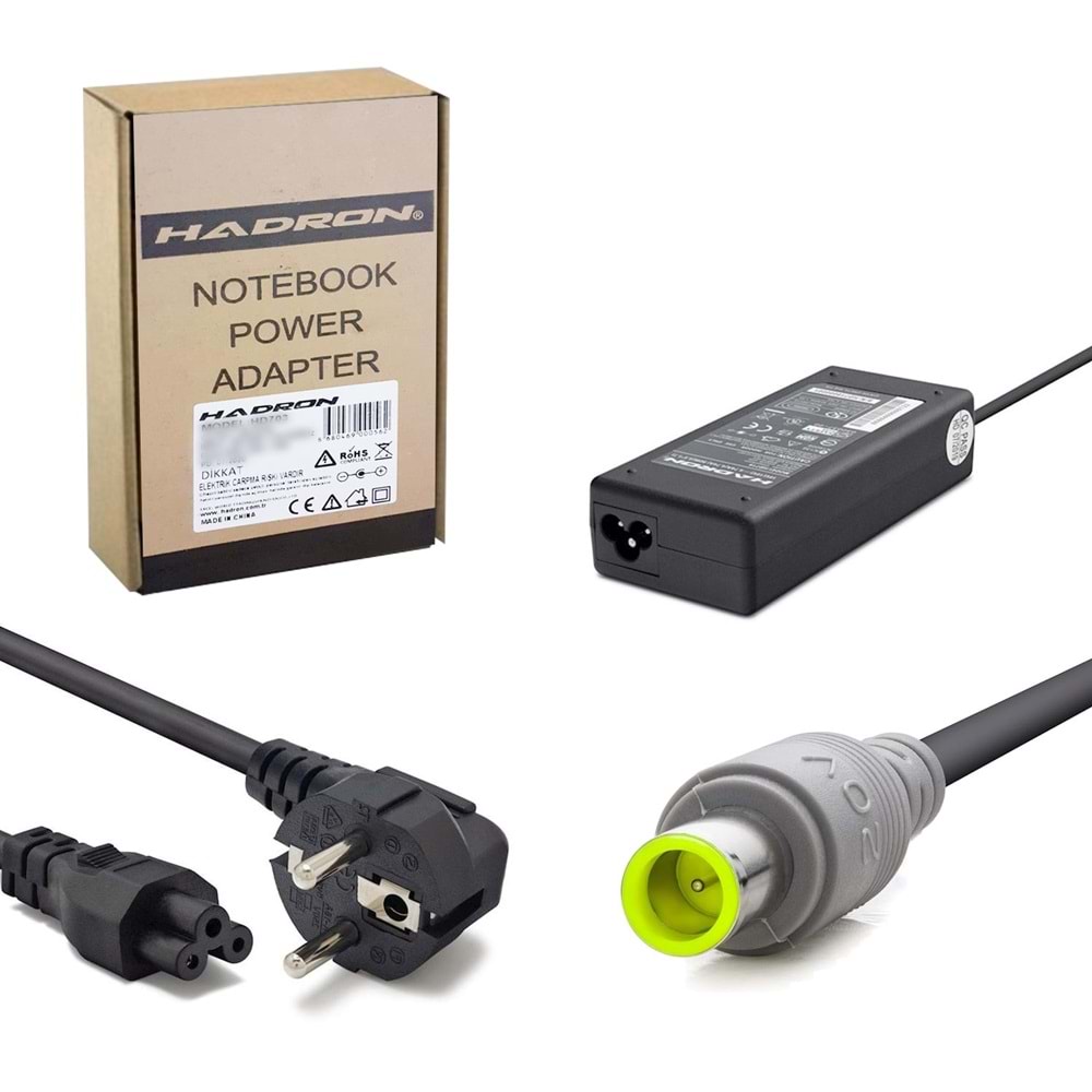 NOTEBOOK ADAPTÖR 20V 4,5A 8,0X5,5MM HADRON HD-721