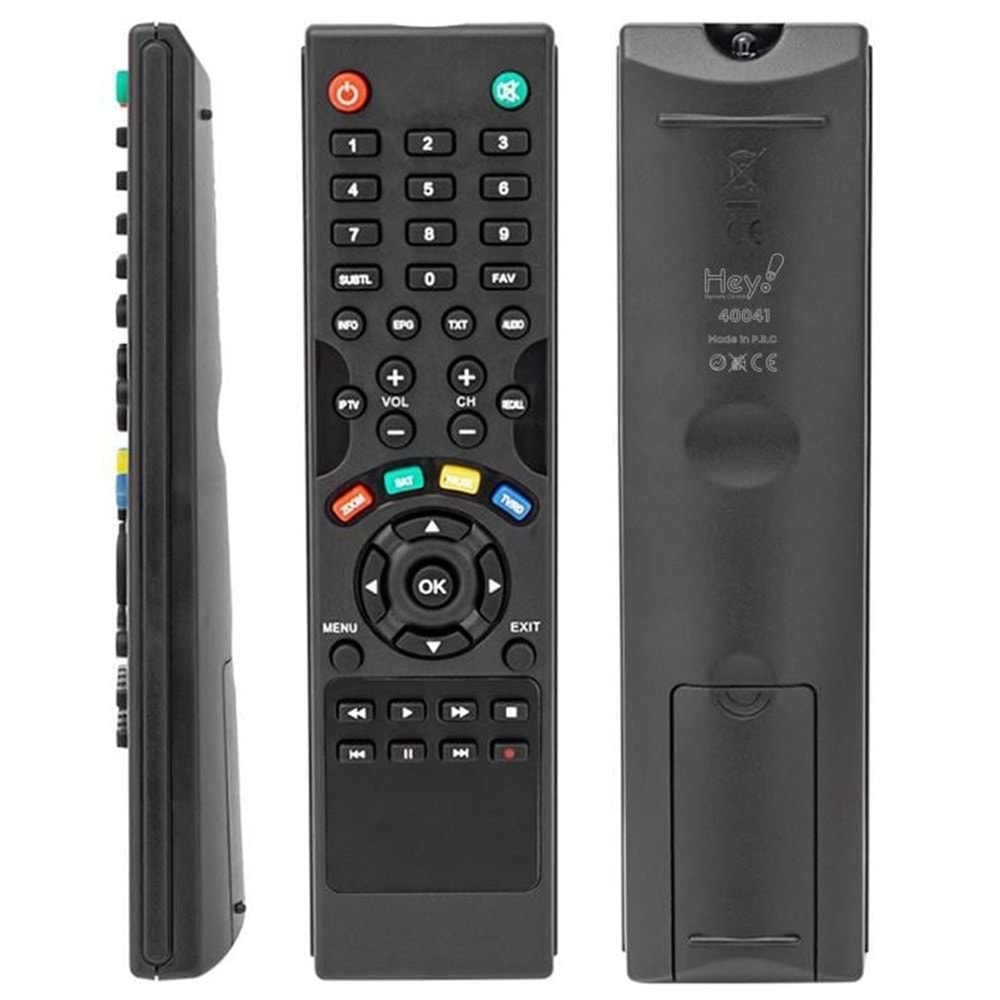 UYDU KUMANDA REDLINE TS-50 HD PLUS SERİSİ IPTV TUŞLU YAZISIZ