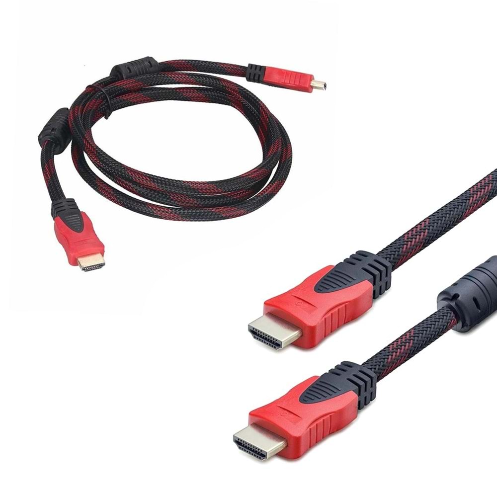 Hdmi Kablo 1,4V 4K Örgülü 1,5 Metre