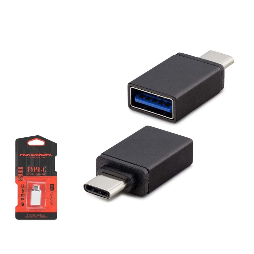 OTG TYPE-C TO USB 2,0 ÇEVİRİCİ HADRON HDX-5051