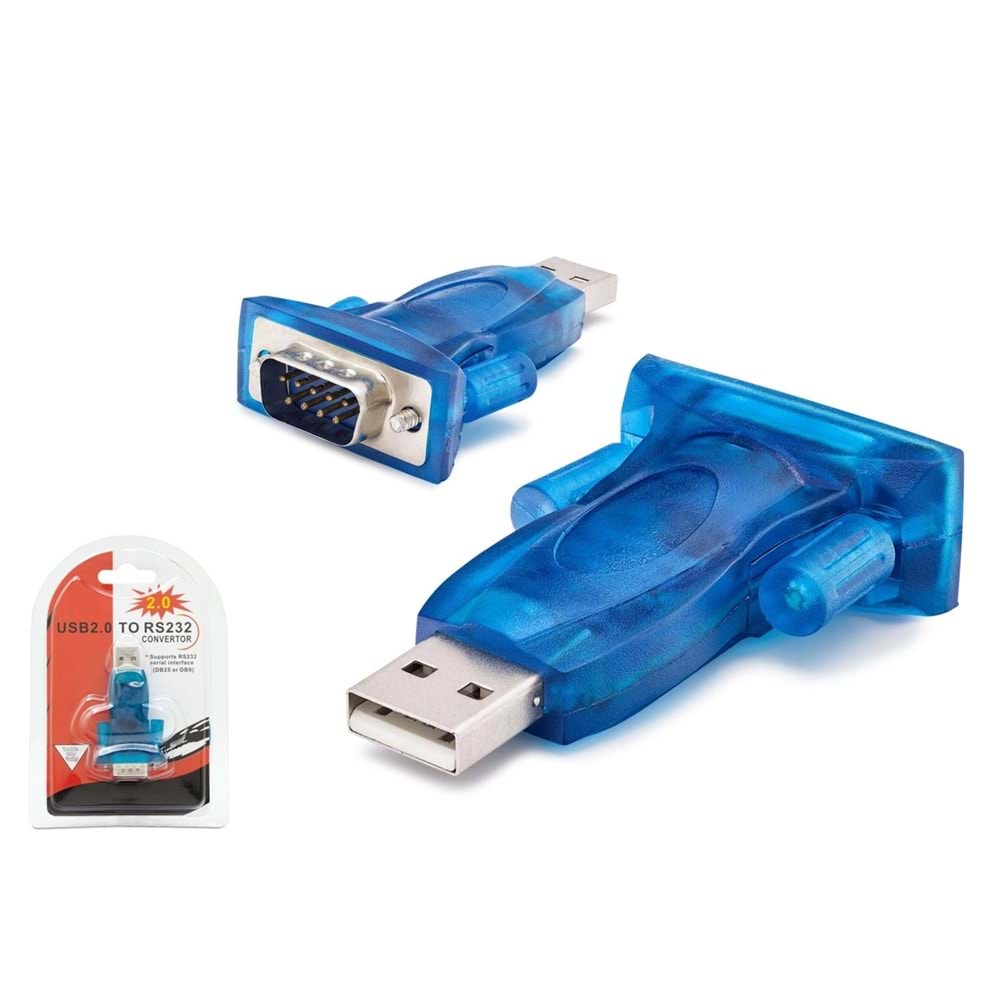 ÇEVİRİCİ USB 2,0 TO RS232 HADRON HDX-7511 ZX-U032A