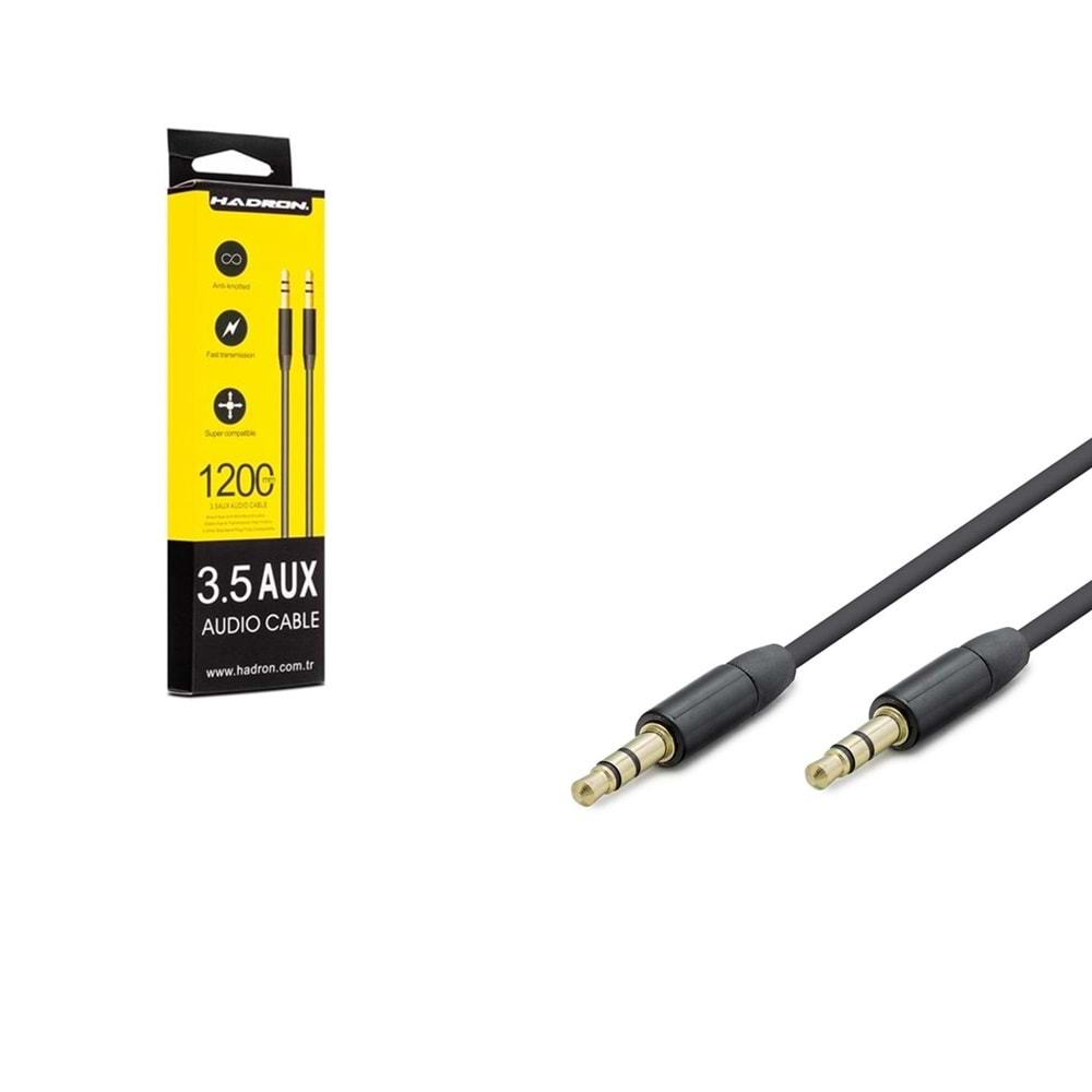 AUX KABLOSU 3,5MM 1,2MT HADRON HDX-1039 HN-4308