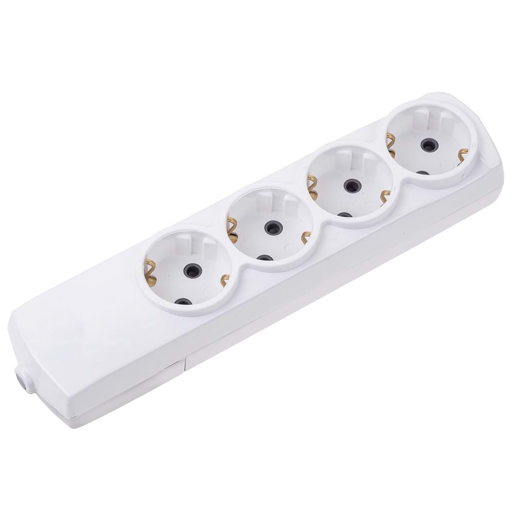 MİRSA 7740000 4Lü Grup Priz Topraklı Klemens