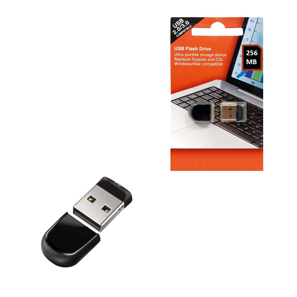 USB FLASH BELLEK MİNİ FİT 256MB 50 ŞARKILIK PROMOSYON