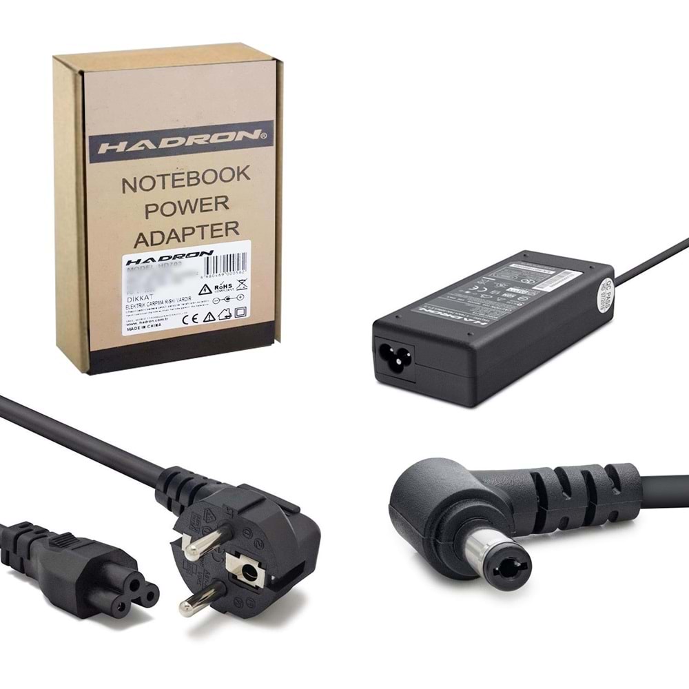 NOTEBOOK ADAPTÖR 16V 4,5A 5,5X2,5MM LENOVO IBM HADRON HD-722