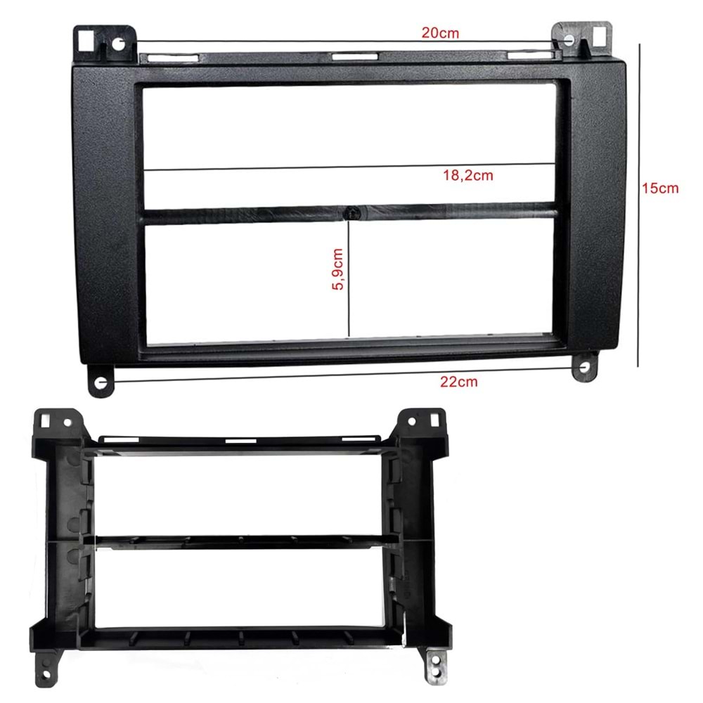 OTO TEYP ÇERÇEVE MERCEDES VİTO SPRİNTER VOLKSWAGEN CRAFTER X-20