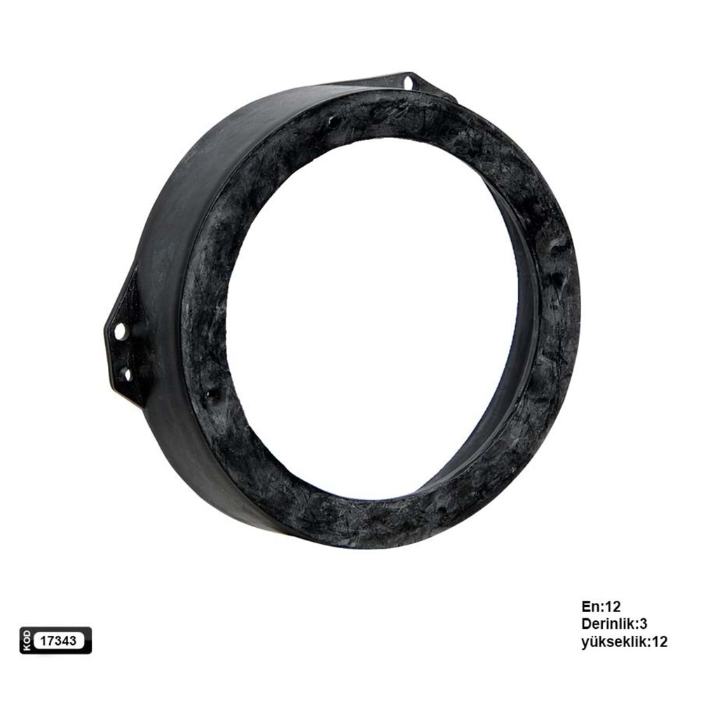 X-34 Hoparlör Yükseltme 10cm Plastik 2 Adet