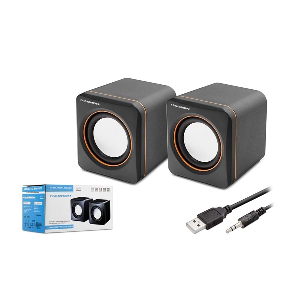 SES SİSTEMİ PC 1+1 USB 3,5MM JACK HADRON HD-6049