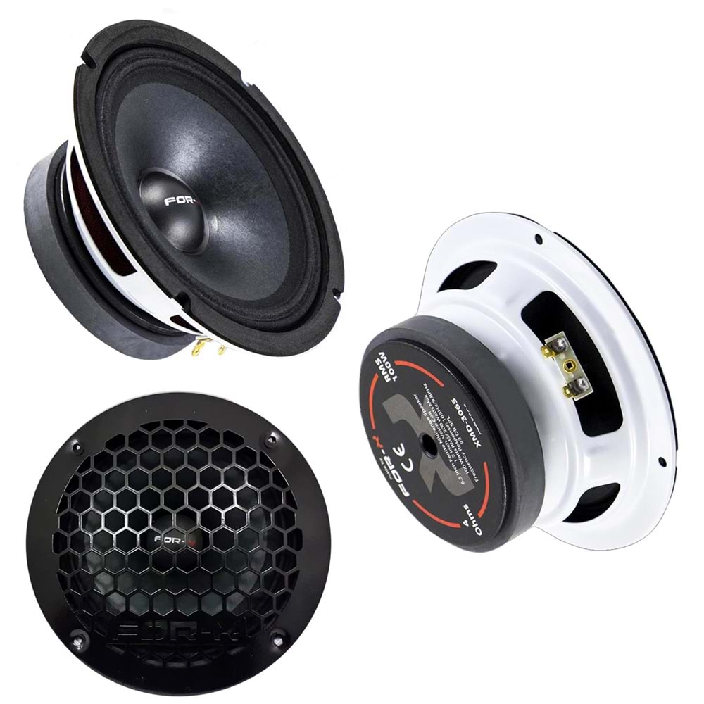 OTO MIDRANGE 16CM 200W 2 ADET FOR-X XMD-3065