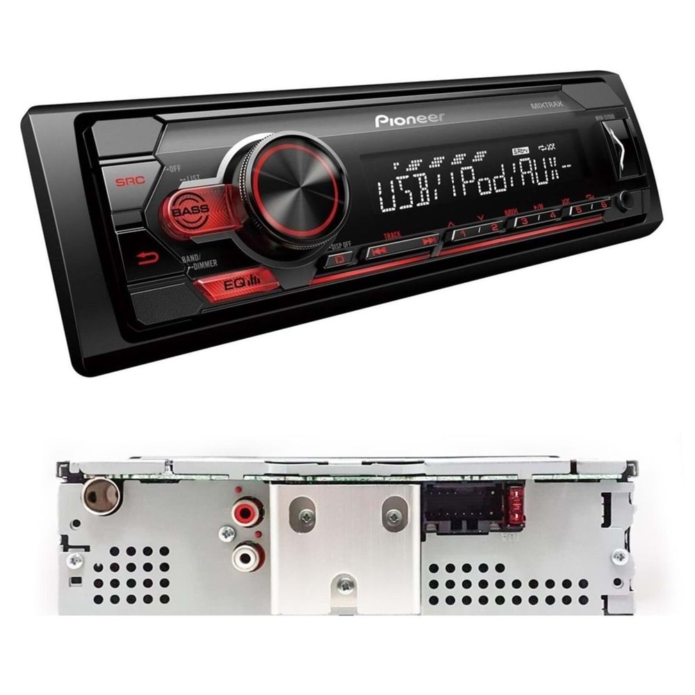 PIONEER MVH-S120UB Oto Teyp 4X50 Watt Usb Sd Fm Aux