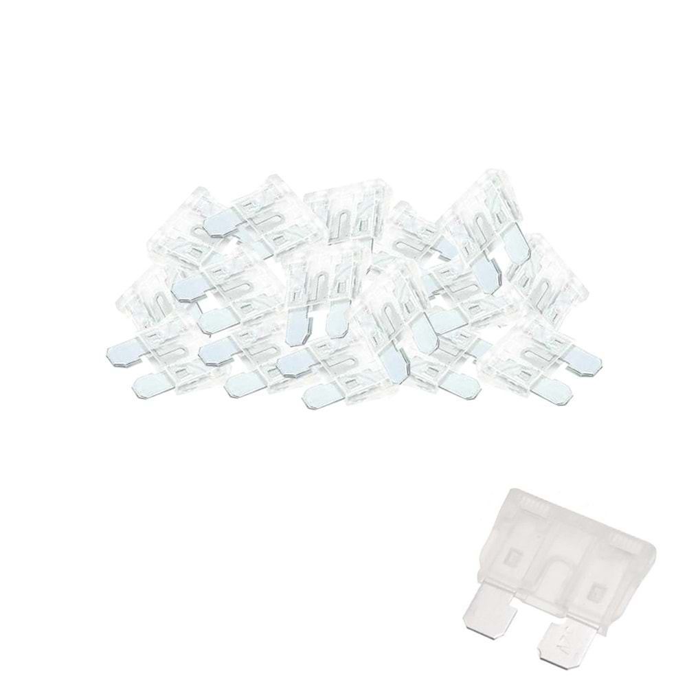 OTO SİGORTA BIÇAKLI 25A 100 ADET FATONE FUSE-004