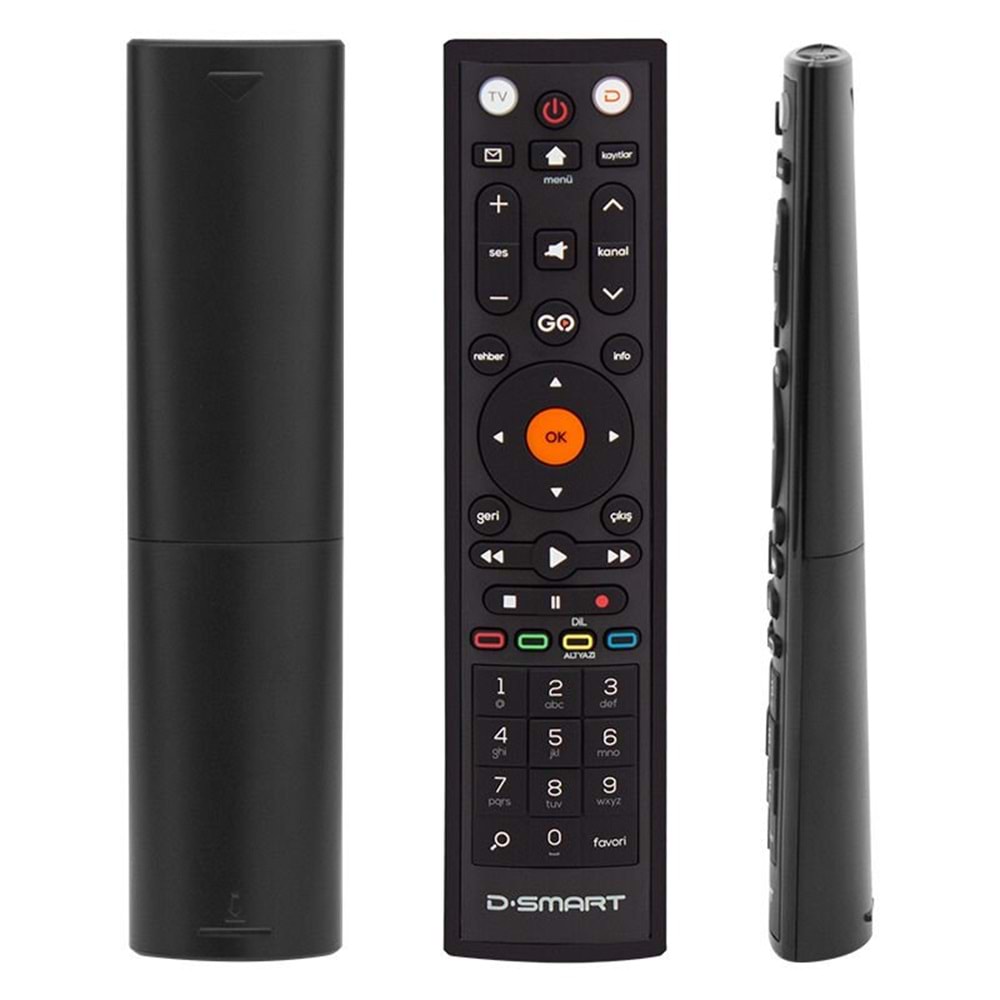 UYDU KUMANDA D-SMART HD GO TUŞLU ORJİNAL YENİ