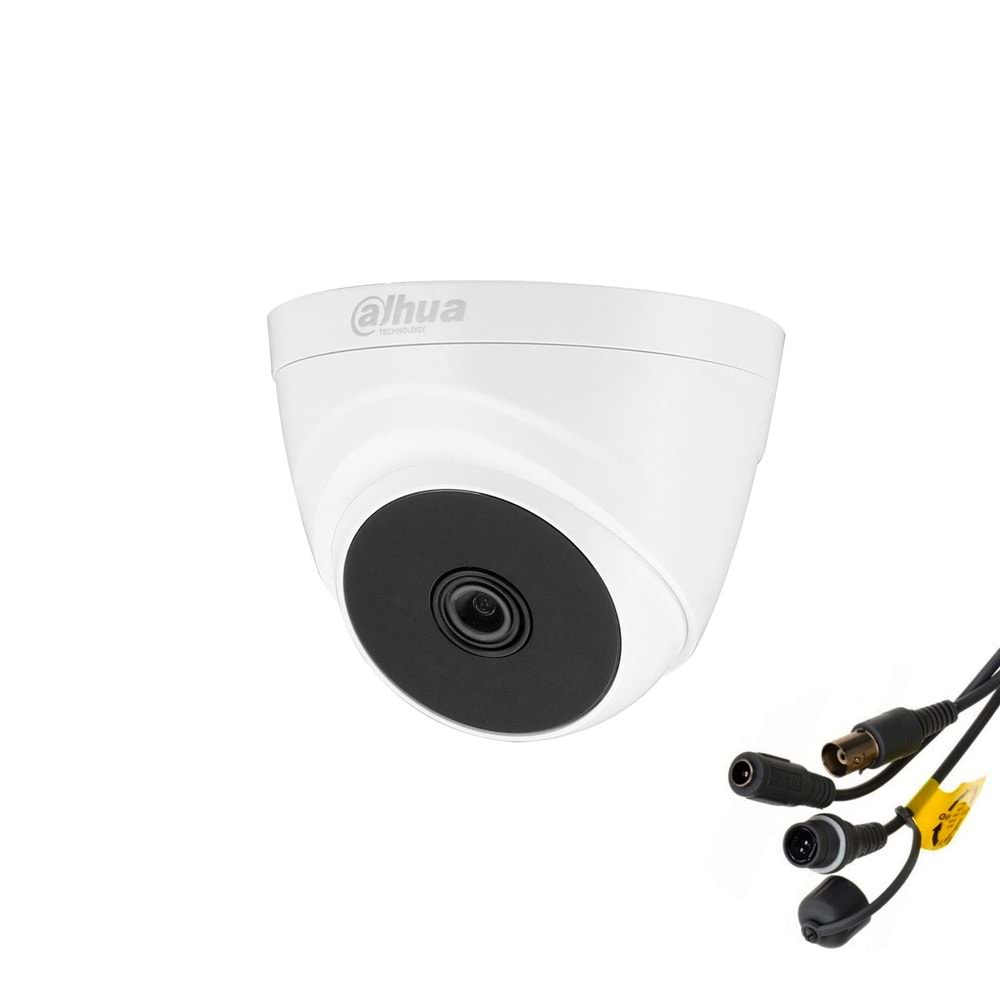 DAHUA HAC-T1A21P-DIP AHD KAMERA DOME 2MP 2,8MM