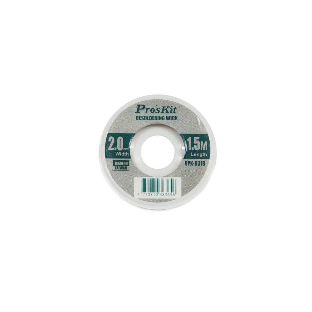 LEHİM TOPLAMA TELİ 2,0MM 1,5MT PROSKİT 8PK-031B