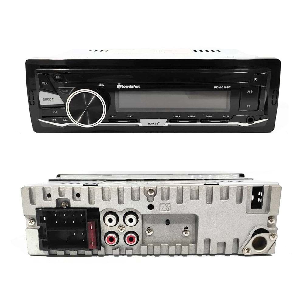 ROADSTAR RDM-310BT Oto Teyp 4X50 Watt Bluetooth