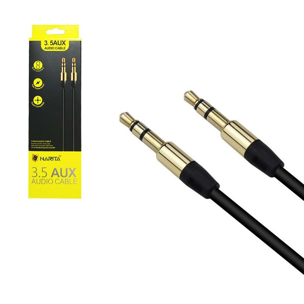AUX KABLOSU 3,5MM 1MT NARİTA NRT-1191