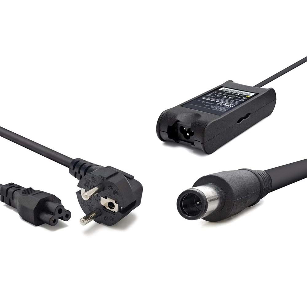 NOTEBOOK ADAPTÖR 19,5V 4,62A 7,4X5,0MM DELL HP ORTASI İĞNELİ CONCORD C-1503/CLD-503