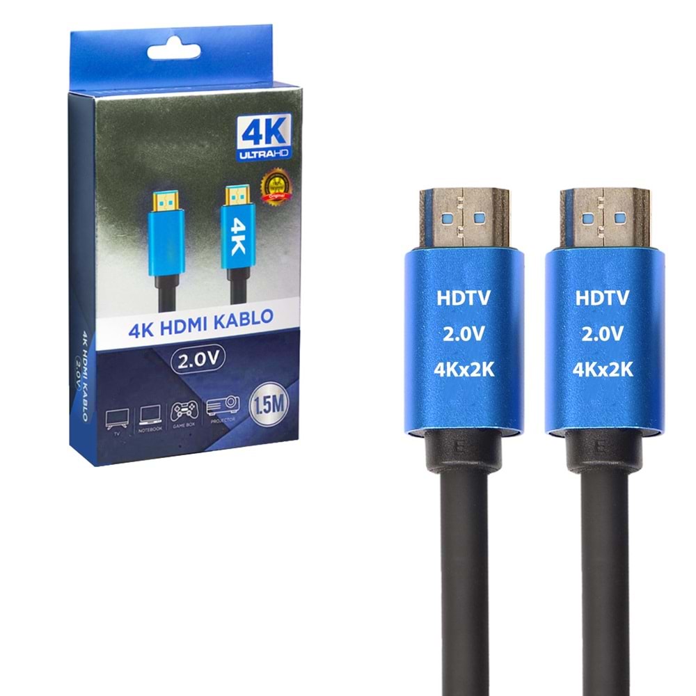 SE-015M4K Hdmi Kablo 2,0V 2K 4K 1,5 Metre
