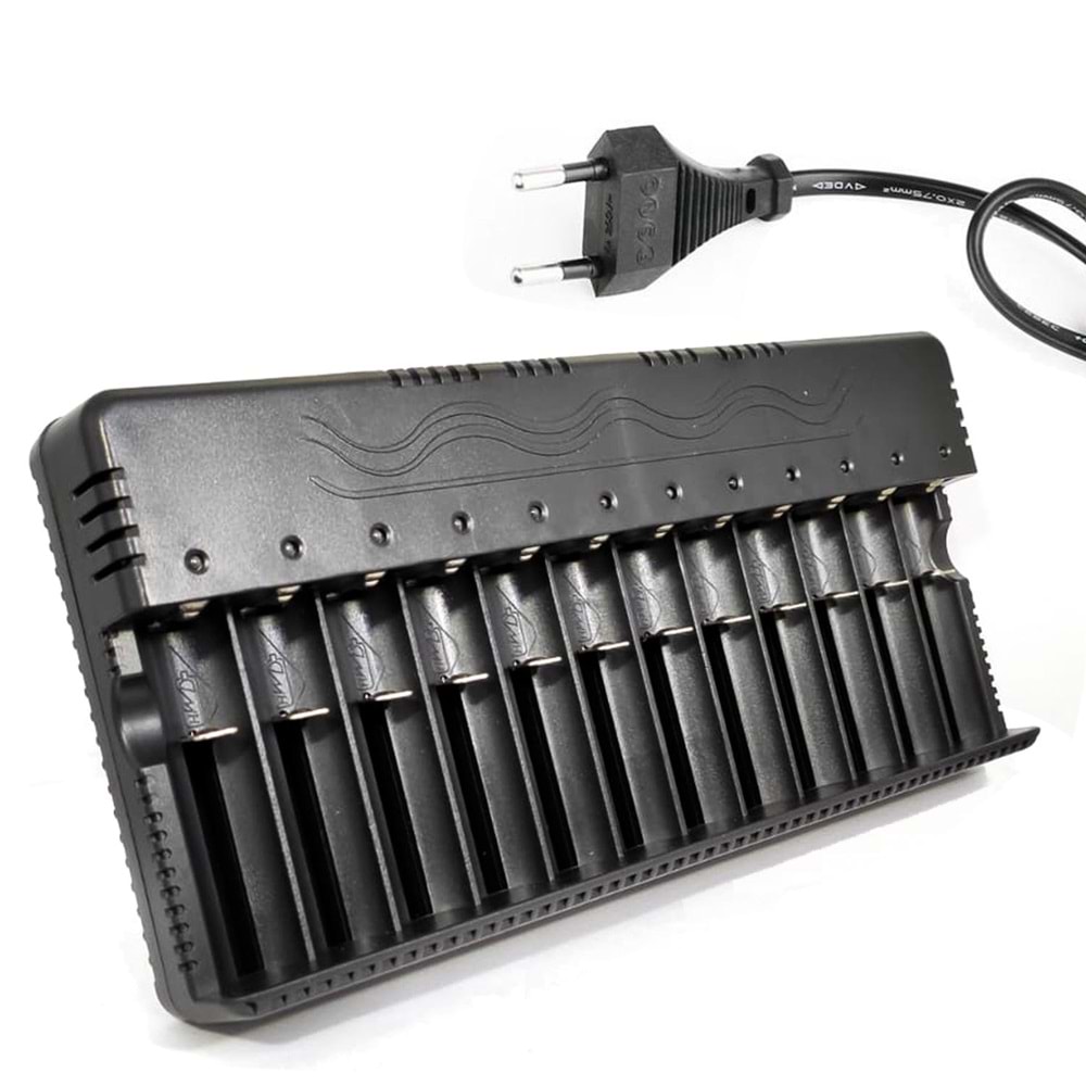 NARİTA HD-8994A Pil Şarj Aleti 12Li 18650-26650-16340-14500-AA-AAA