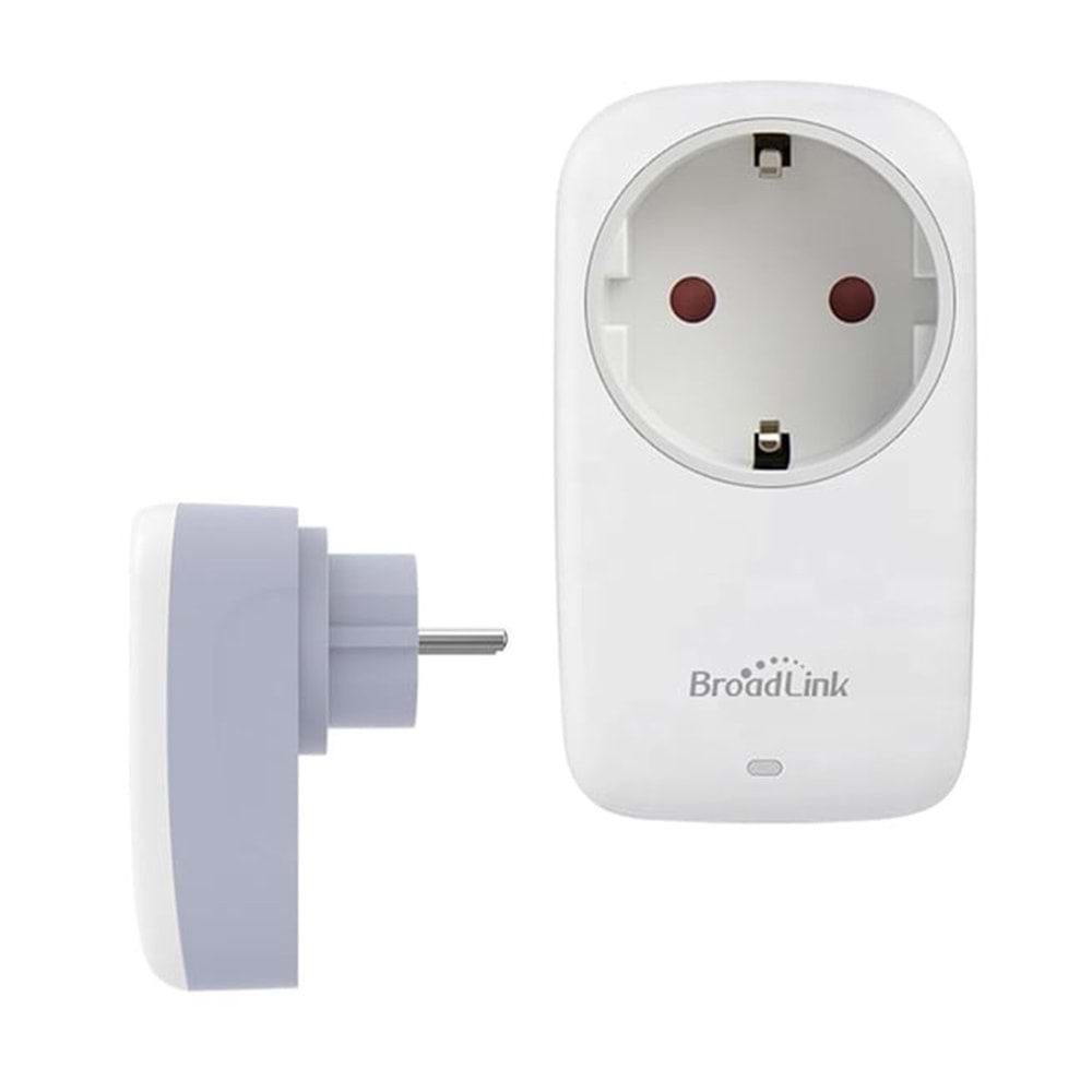 AKILLI WIFI PRİZ 16A 2,4GHZ ALEXA GOOGLE ASSISTANT DESTEKLİ BROADLINK SP4L-EU