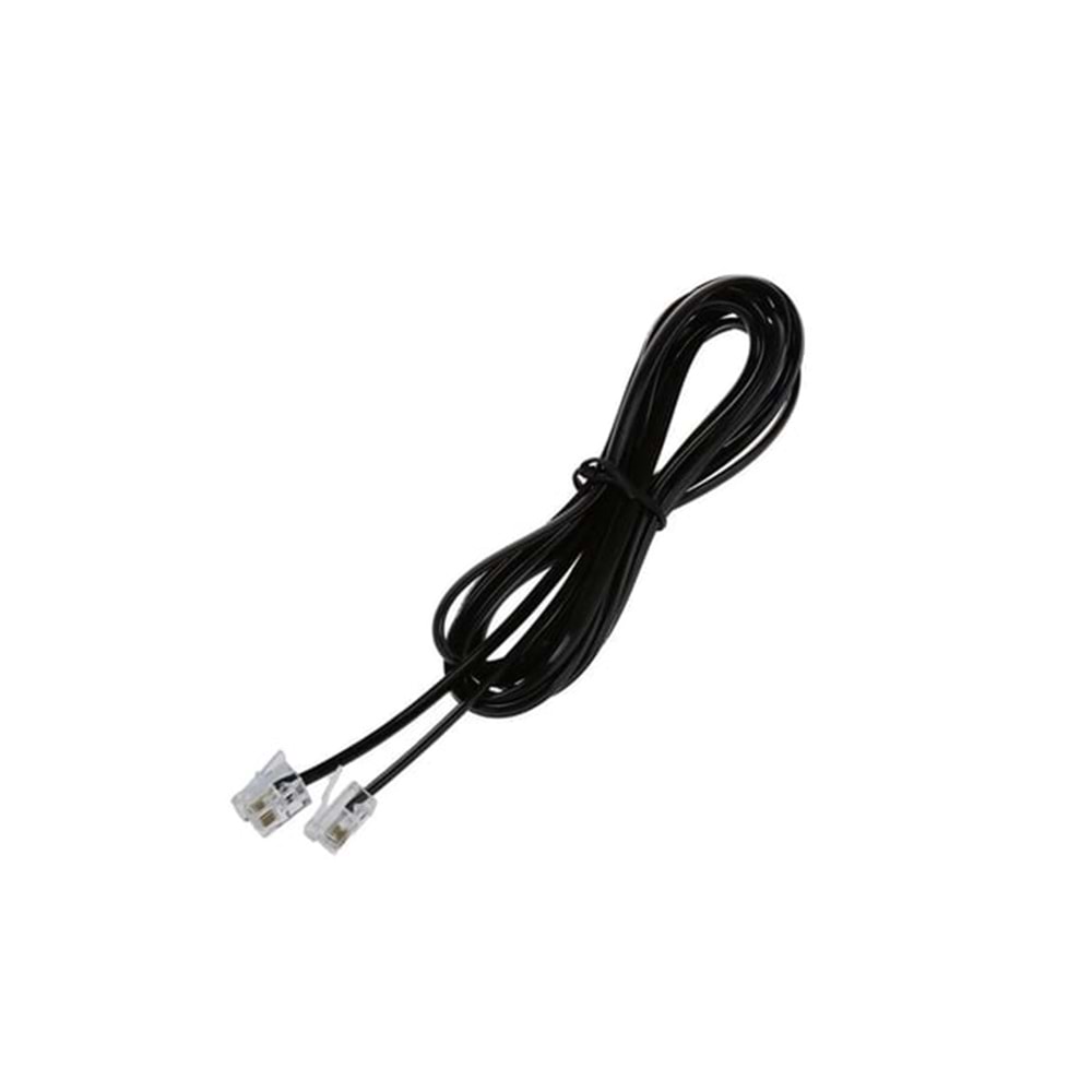 TELEFON HAT KABLOSU 1,5MT SİYAH CABLECABLE