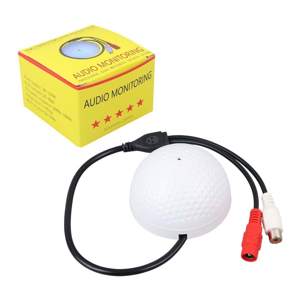 GÜVENLİK KAMERA SES MİKROFONU AD-AU10