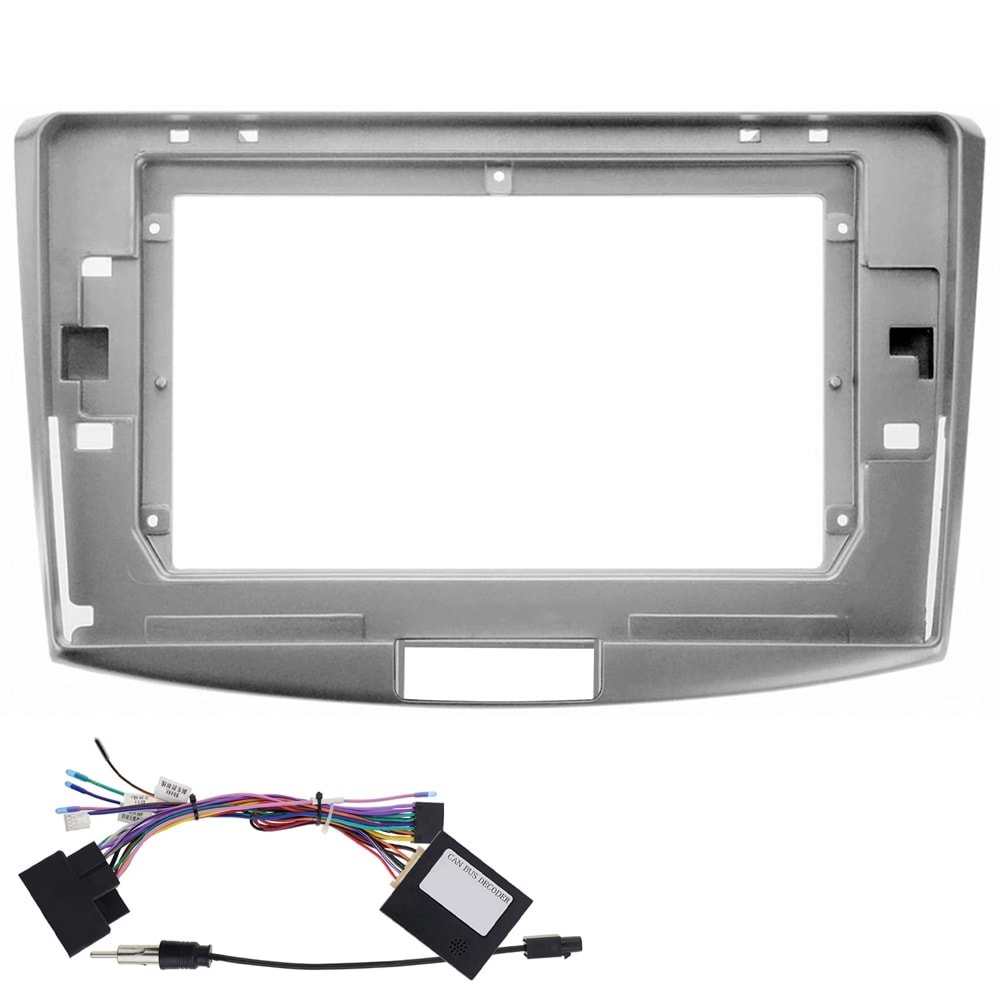 OTO TABLET ÇERÇEVE 10,1 VOLKSWAGEN PASSAT B7 CC SILVER (2012+) TAC-195