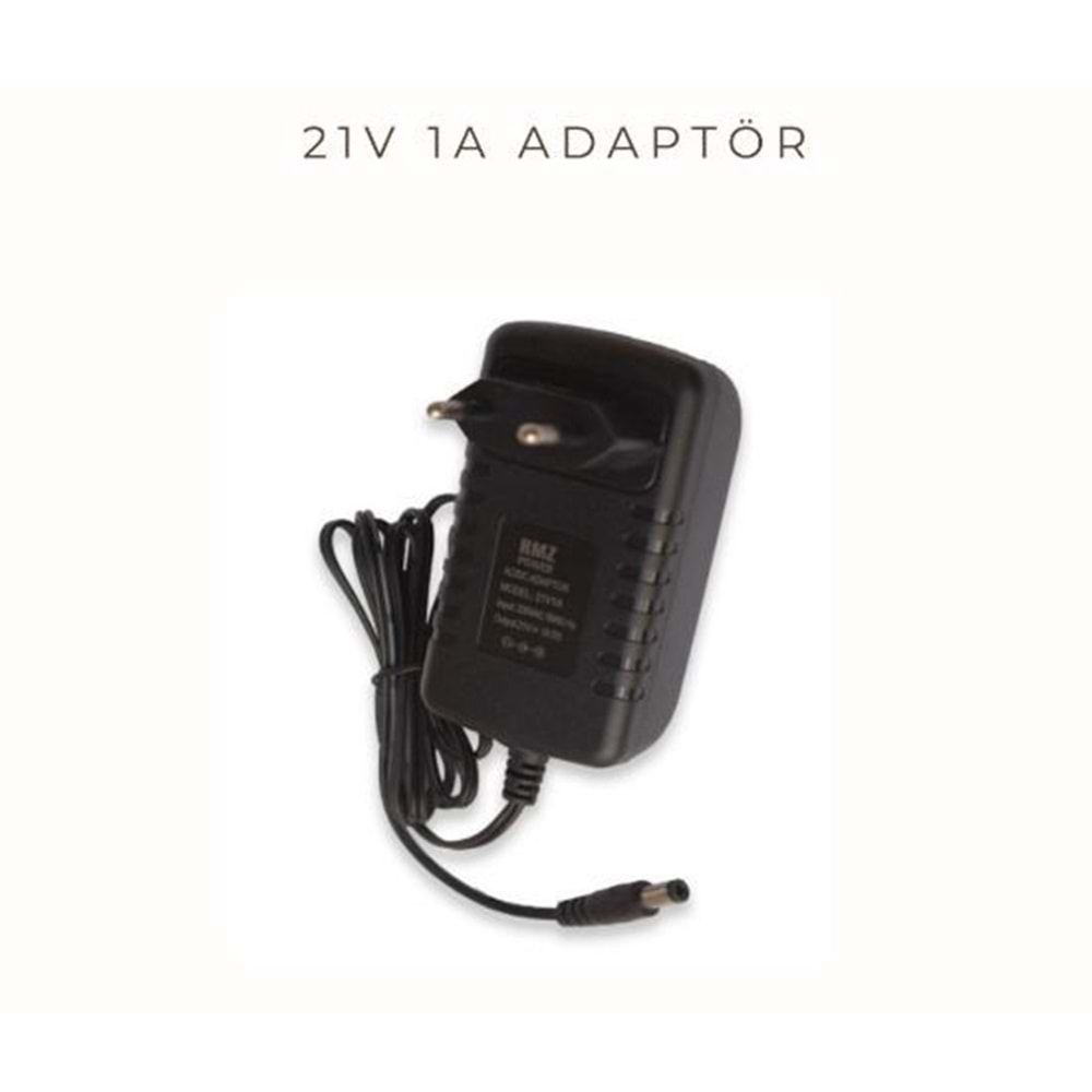 RMZ AT0211 21v 1a 5S şarj adaptörü 21VOLT