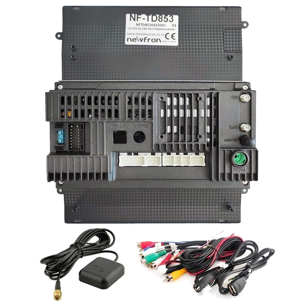 NEWFRON NF-TD853 Tablet Multimedya Android 9,7 İnç 6+64GB Carplay Tesla