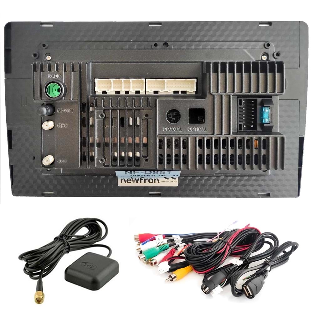 NEWFRON NF-D851 Tablet Multimedya Android 10,1 İnç 4+32GB Carplay