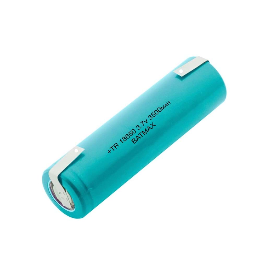 ŞARJLI PİL 3,7V 3500MAH 18650 PUNTALI BATMAX