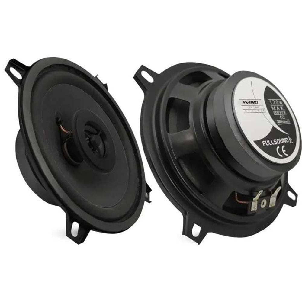 FULLSOUND FS-1350T Oto Hoparlör 13cm 120 Watt Tweeterli 2 Adet