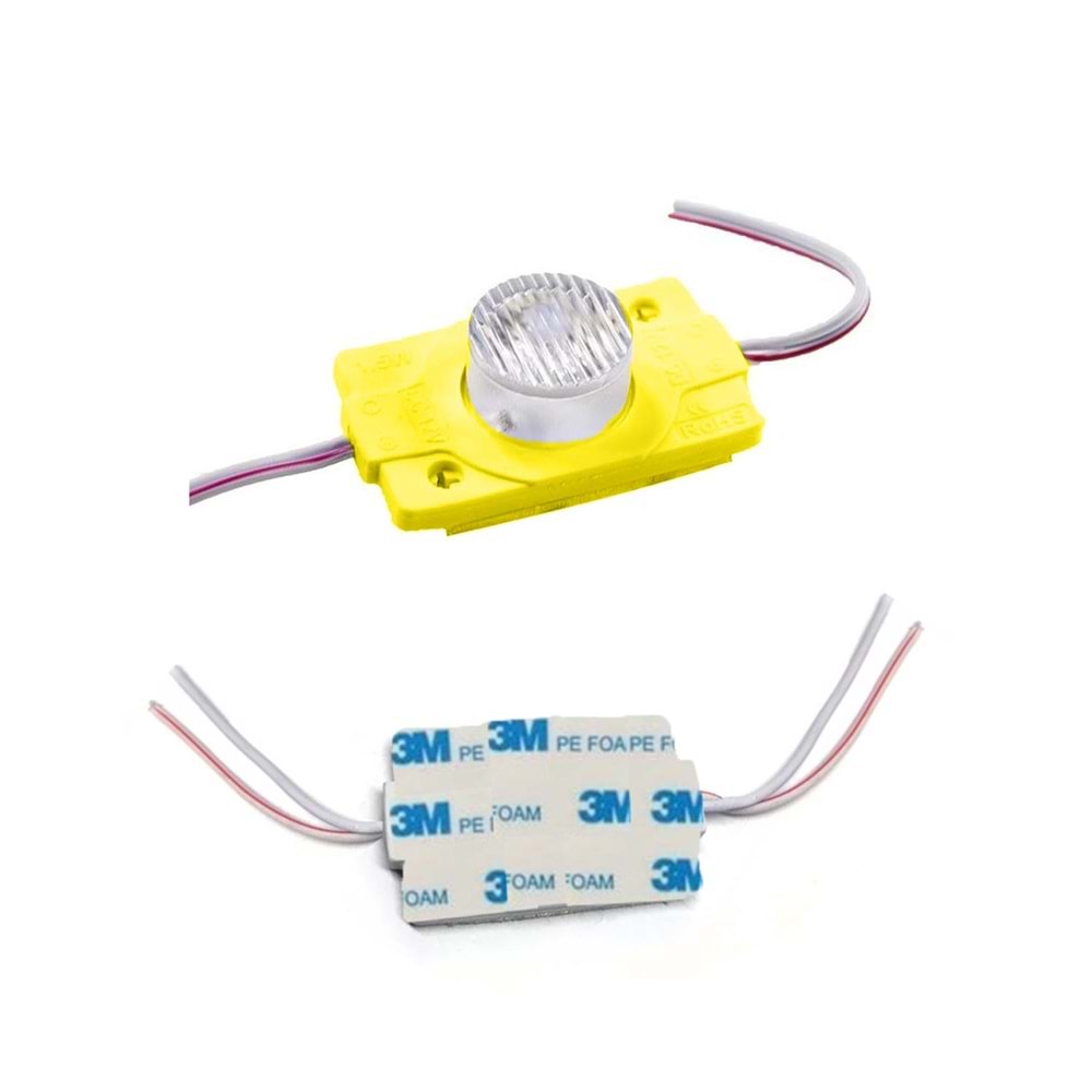 MODÜL LED 12V MANDA GÖZÜ SARI ALLES