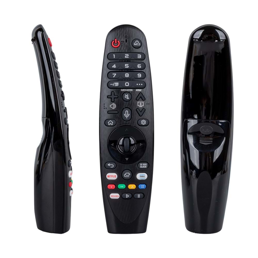 MUKE ML9898 LG AN-MR20GA ( SES KOMUTSUZ ) AMAZON PRIME-NETFLIX TUŞLU MAGIC LCD LED TV SİHİRLİ KUMANDA