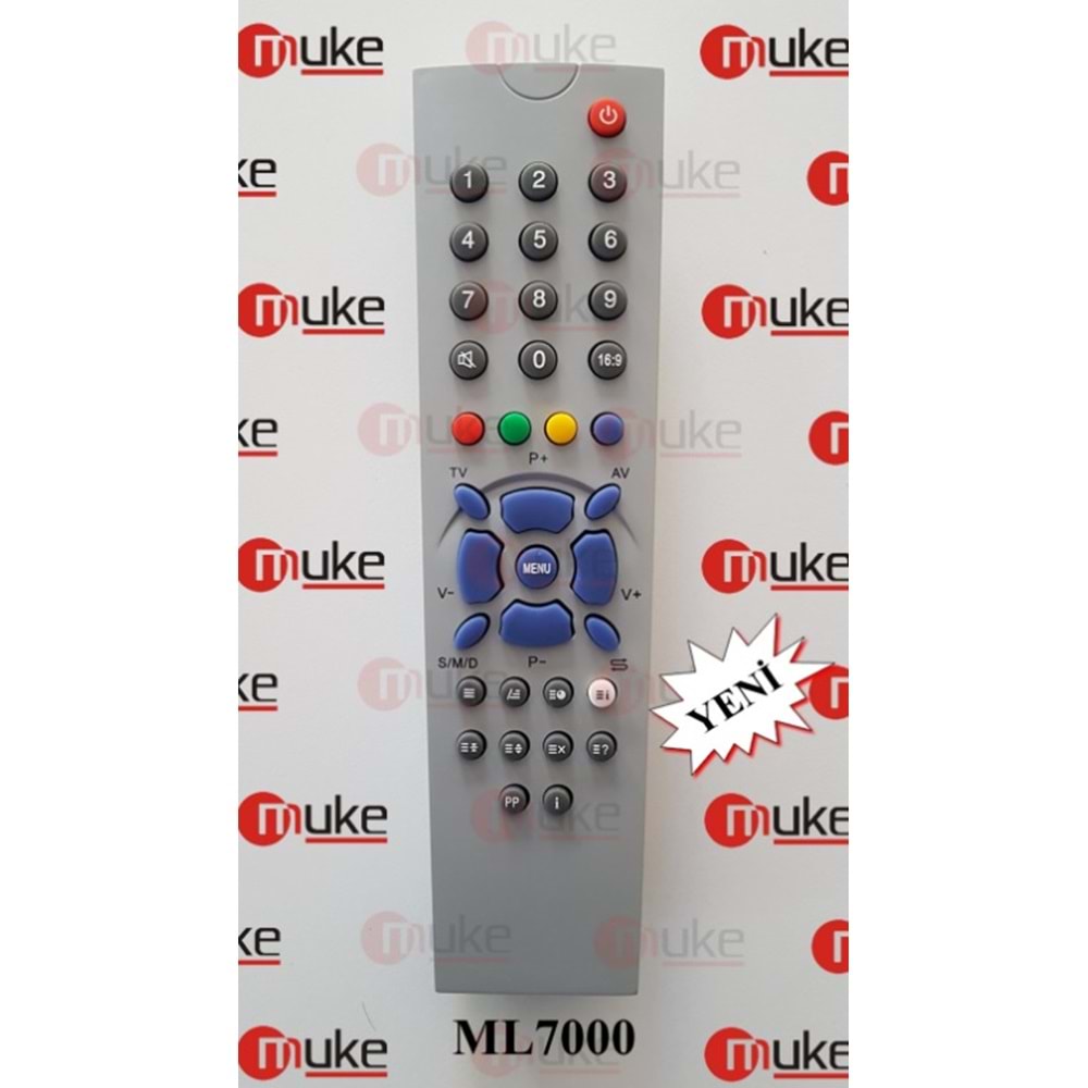 MUKE ML7000 SABA-TELEFUNKEN-PROFİLO PT90 TV KUMANDASI