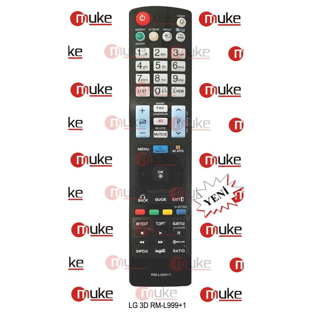 MUKE ML9801 LG 3D-RM-L999+1 SMART TV KUMANDASI