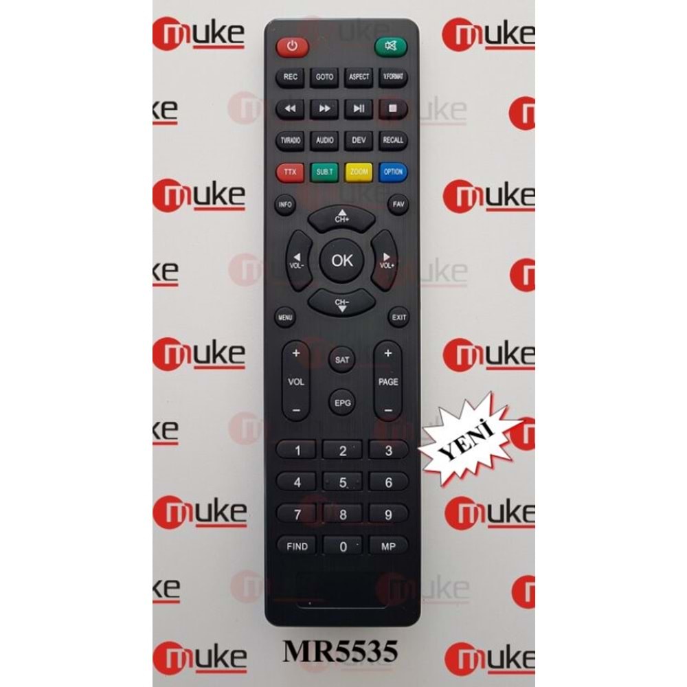 MUKE MR5535 NEXT 5000HD-NEXT PUNTO HD UYDU KUMANDASI KR5535