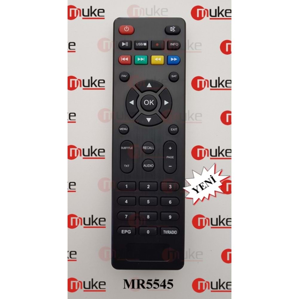MUKE MR5545 NEXT BLACK2-STARBOX-XBOX2 UYDU KUMANDASI KR5545