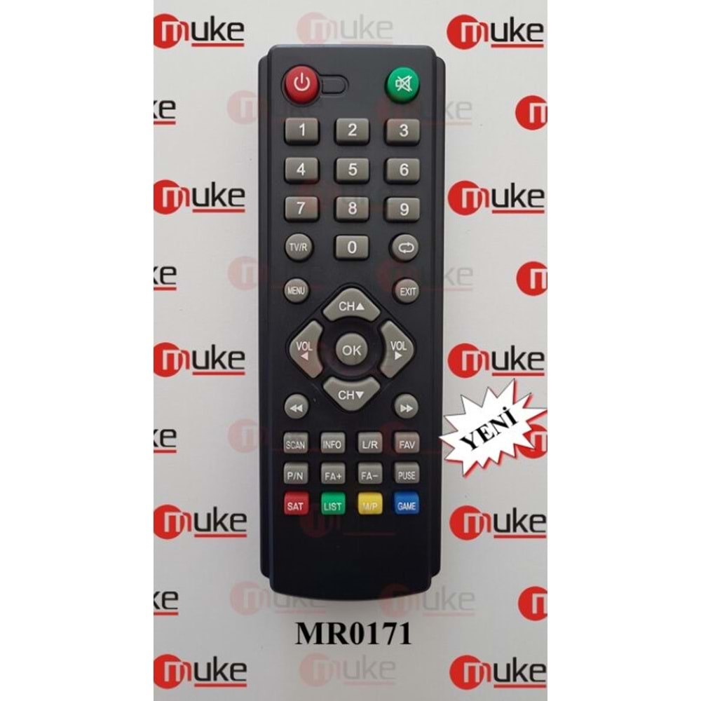 MUKE MR0171 SEOUL HIREMCO-MİNİBOX UYDU KUMANDASI KR0171