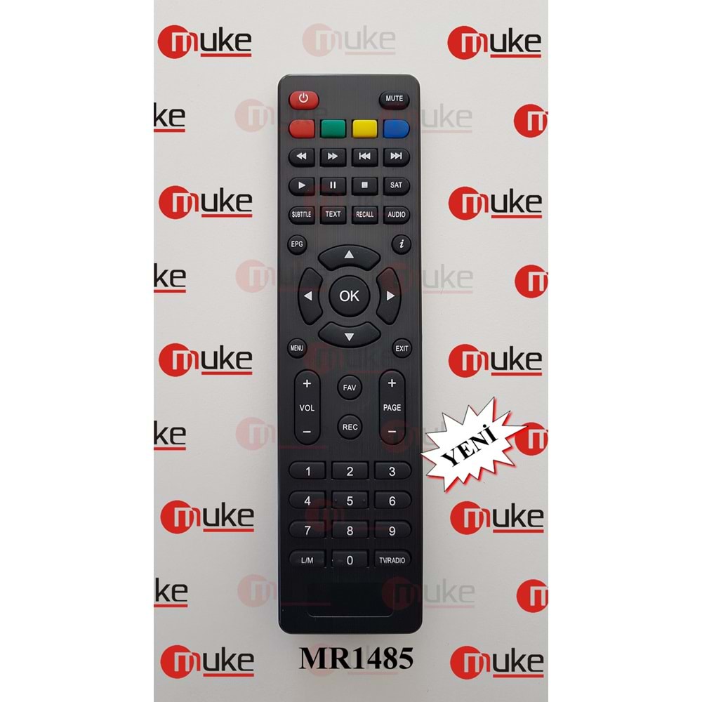 MUKE MR1485 SUNNY14850-BENJAMİN-SKYTECH LM Lİ UYDU KUMANDASI KR1485